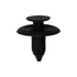 Auveco No. 21024 Ford Push-Type Retainer Black Nylon, Quantity - 15
