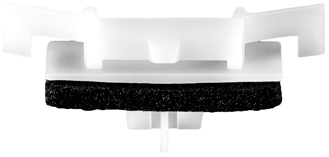 Auveco No. 21148 Ford Molding Clip With Sealer White Nylon, Quantity - 15