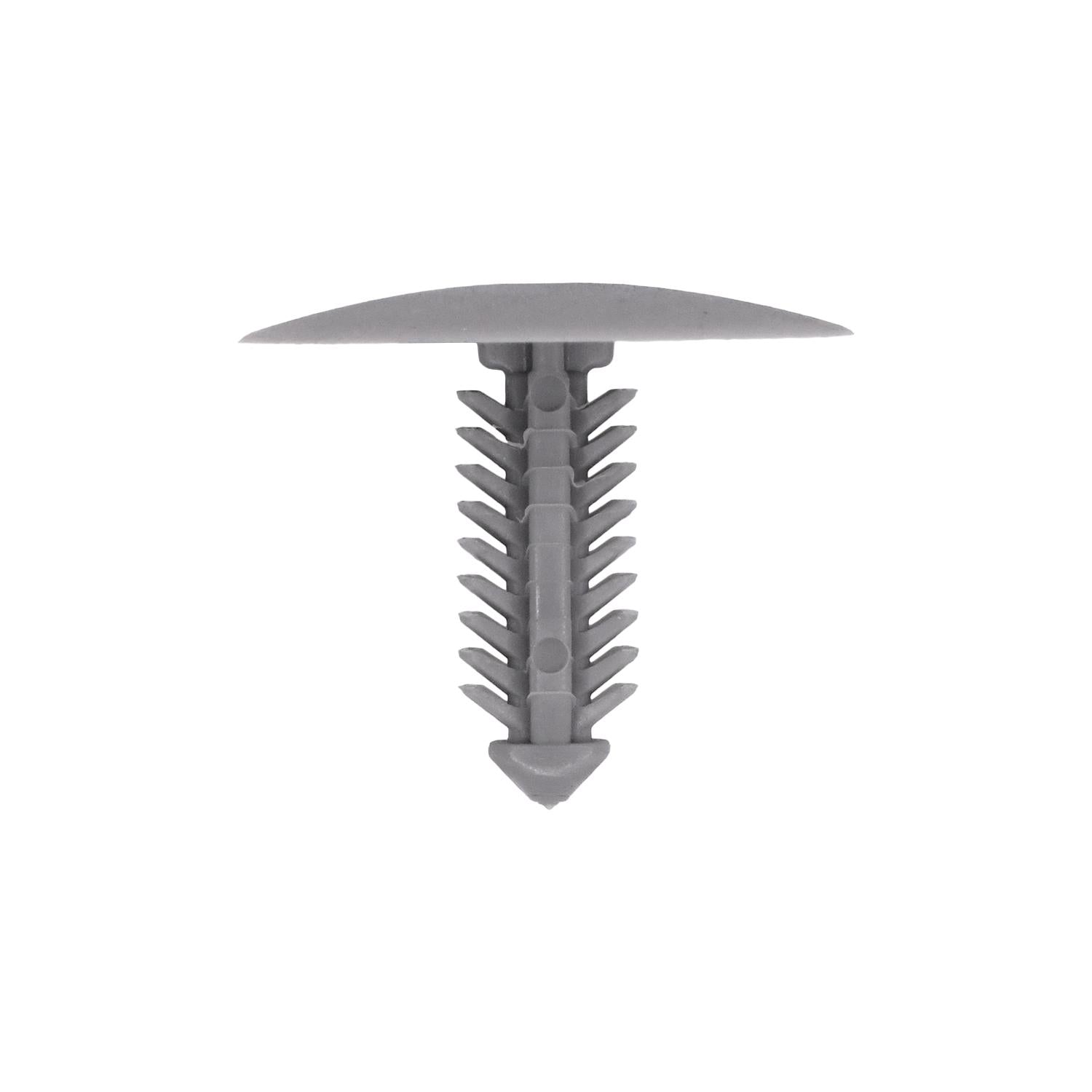 Auveco No. 21253 Toyota Retainer Gray Nylon, Quantity - 25