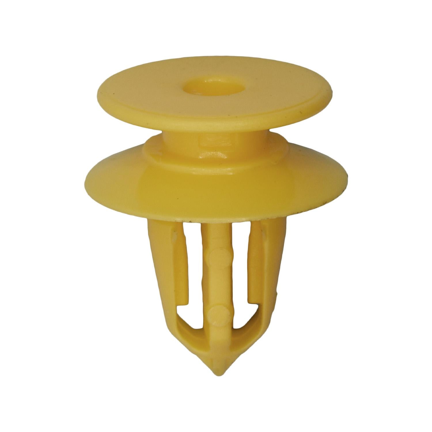 Auveco No. 21489 GM Retainer- Yellow Nylon, Quantity - 25