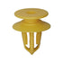 Auveco No. 21489 GM Retainer- Yellow Nylon, Quantity - 25