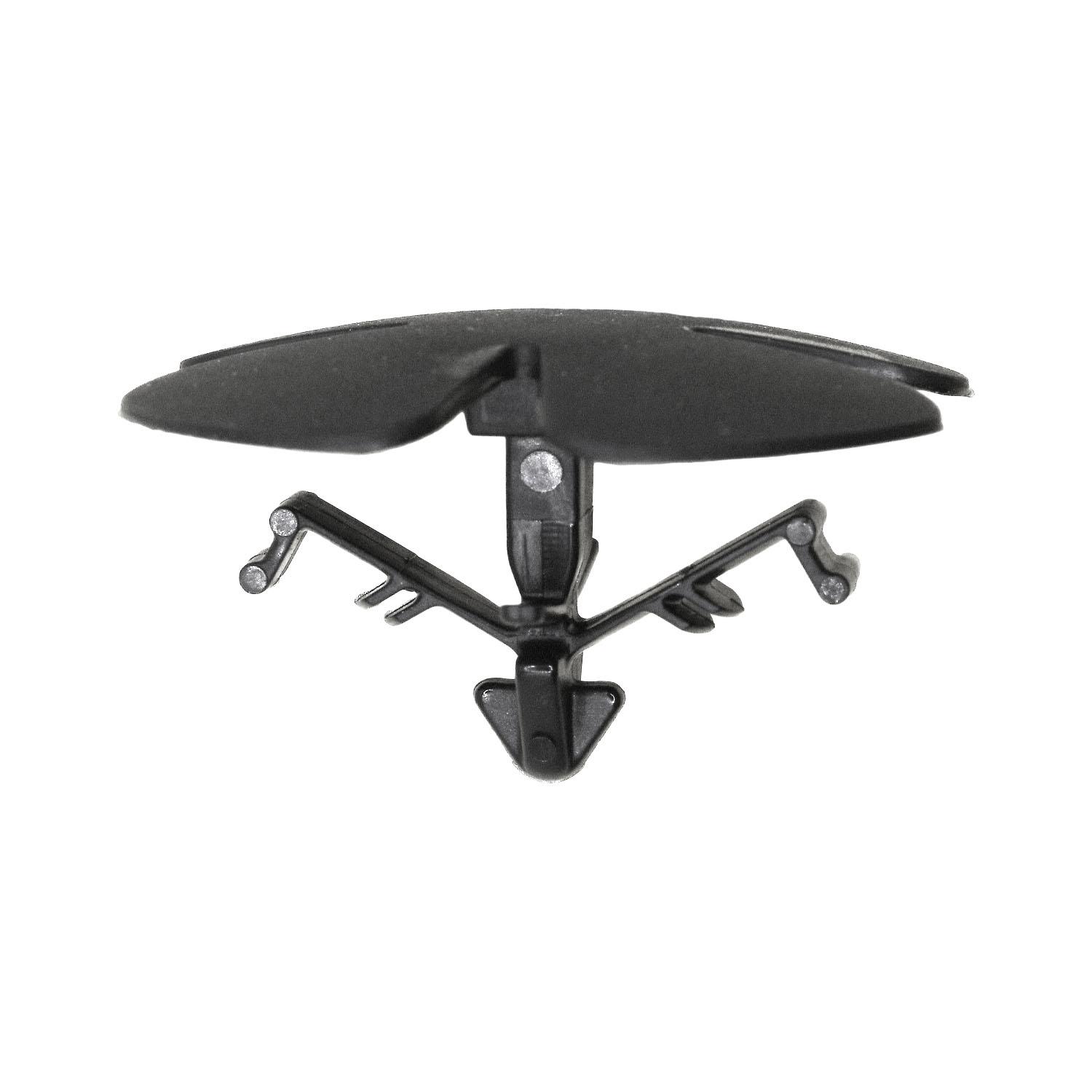 Auveco No. 21652 Honda Retainer- Black Nylon, Quantity - 25