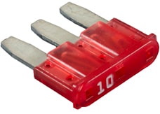 Auveco No. 21751 Ford Micro-Fuse 10 Amp Red Color, Quantity - 2