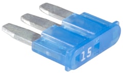 Auveco No. 21752 Ford Micro-Fuse 15 Amp Blue Color, Quantity - 2