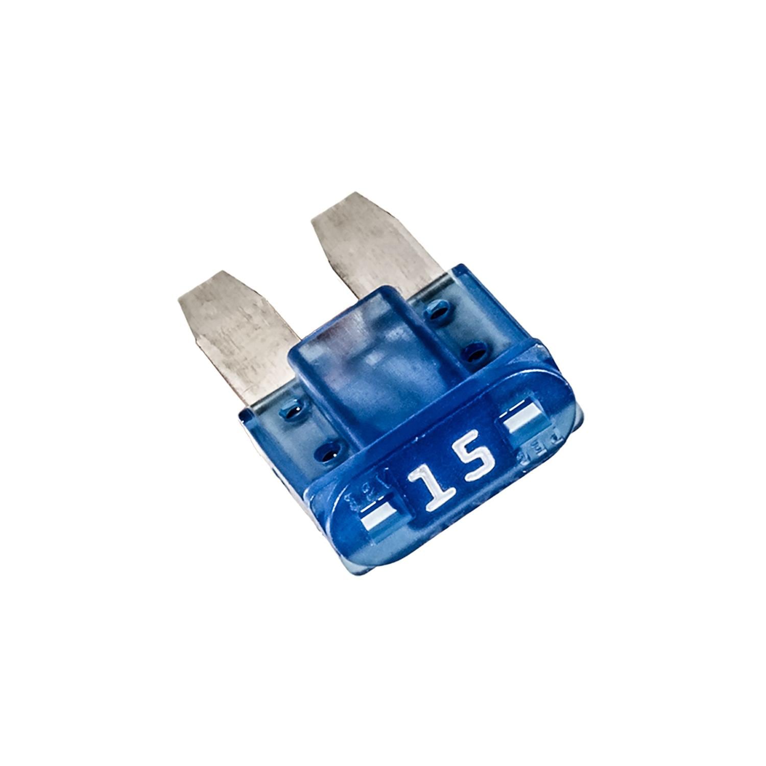 Auveco No. 21831 GM Micro-Fuse 15 Amp Blue Color, Quantity - 5