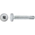 Auveco # 22692 #10 X 1" Square Pan Self-Drilling Tek Zinc White Painted Head. RV Screws. Qty 100.