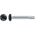 Auveco # 22693 #10 X 1-1/4" Square Pan Self-Drilling Tek Zinc Black Painted Head. RV Screws. Qty 100.