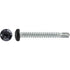 Auveco # 22696 #10 X 1-1/2" Square Pan Self-Drilling Tek Zinc Black Painted Head. RV Screws. Qty 100.