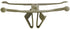 Auveco Item 23691 Ford Quarter Panel Moulding Retainer. Quantity 50