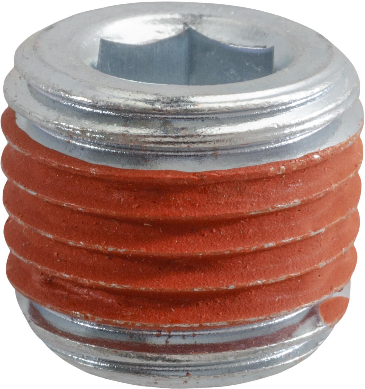Auveco Item 24214 7/16"Hex Countersunk Pipe Plug. Quantity 25