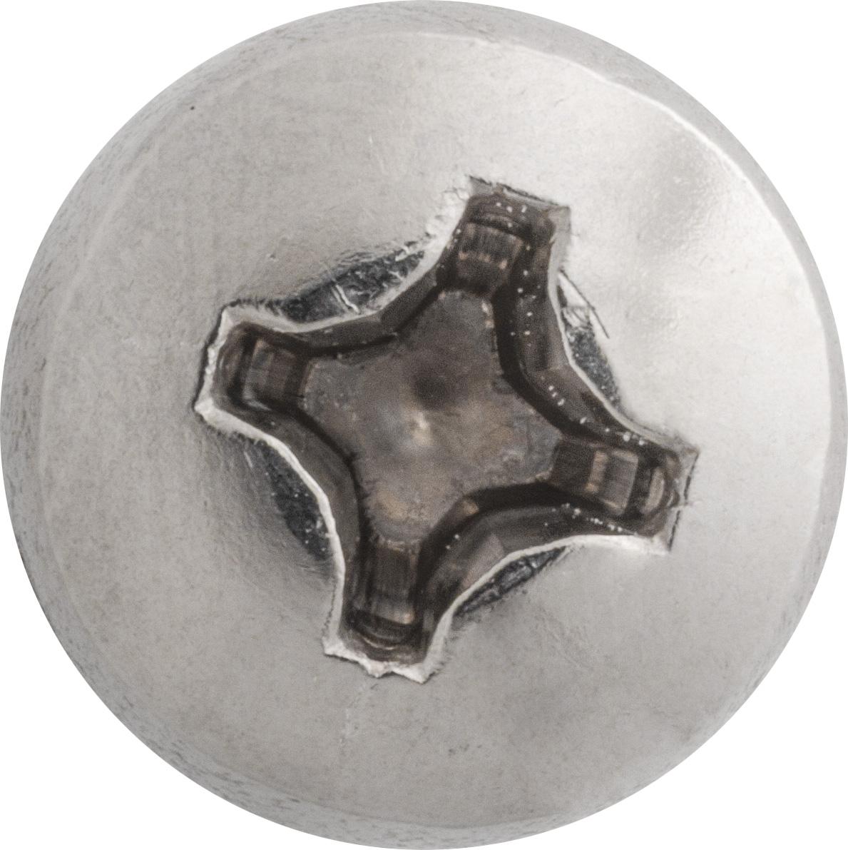 Auveco Item 24471 6X16mm Ph Pan Ms-Stainless Steel. Quantity 25