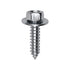 Auveco No. 2605 14 X 1" Indented Hex Head SEMS Tapping Screw 3/8" Hex Zinc, Quantity - 100