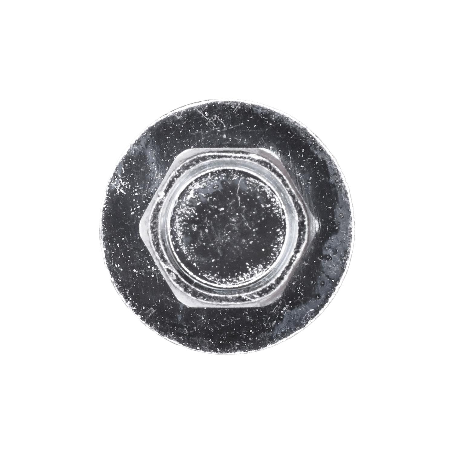 Auveco No. 2605 14 X 1" Indented Hex Head SEMS Tapping Screw 3/8" Hex Zinc, Quantity - 100