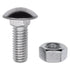 Auveco No. 3099 7/16"-14 X 1-1/4" S.S .Capped Round Head Bumper Bolt, Quantity - 10