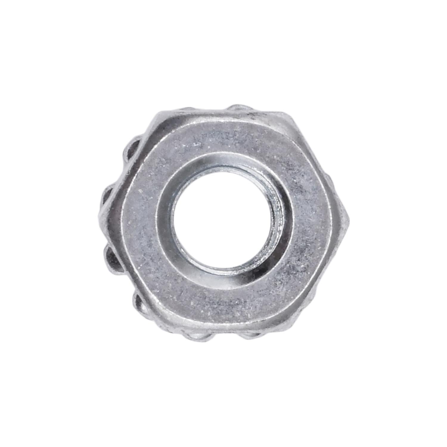 Auveco No. 3495 10-32 Hex Keps Nuts Zinc, Quantity - 100