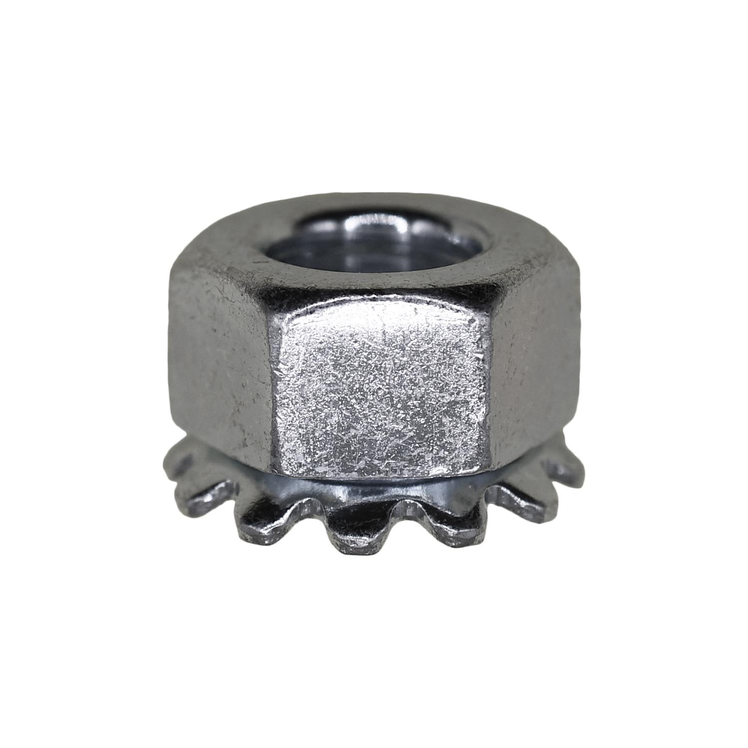 Auveco No. 3499 5/16"-24 Hex Keps Nuts Zinc, Quantity - 100