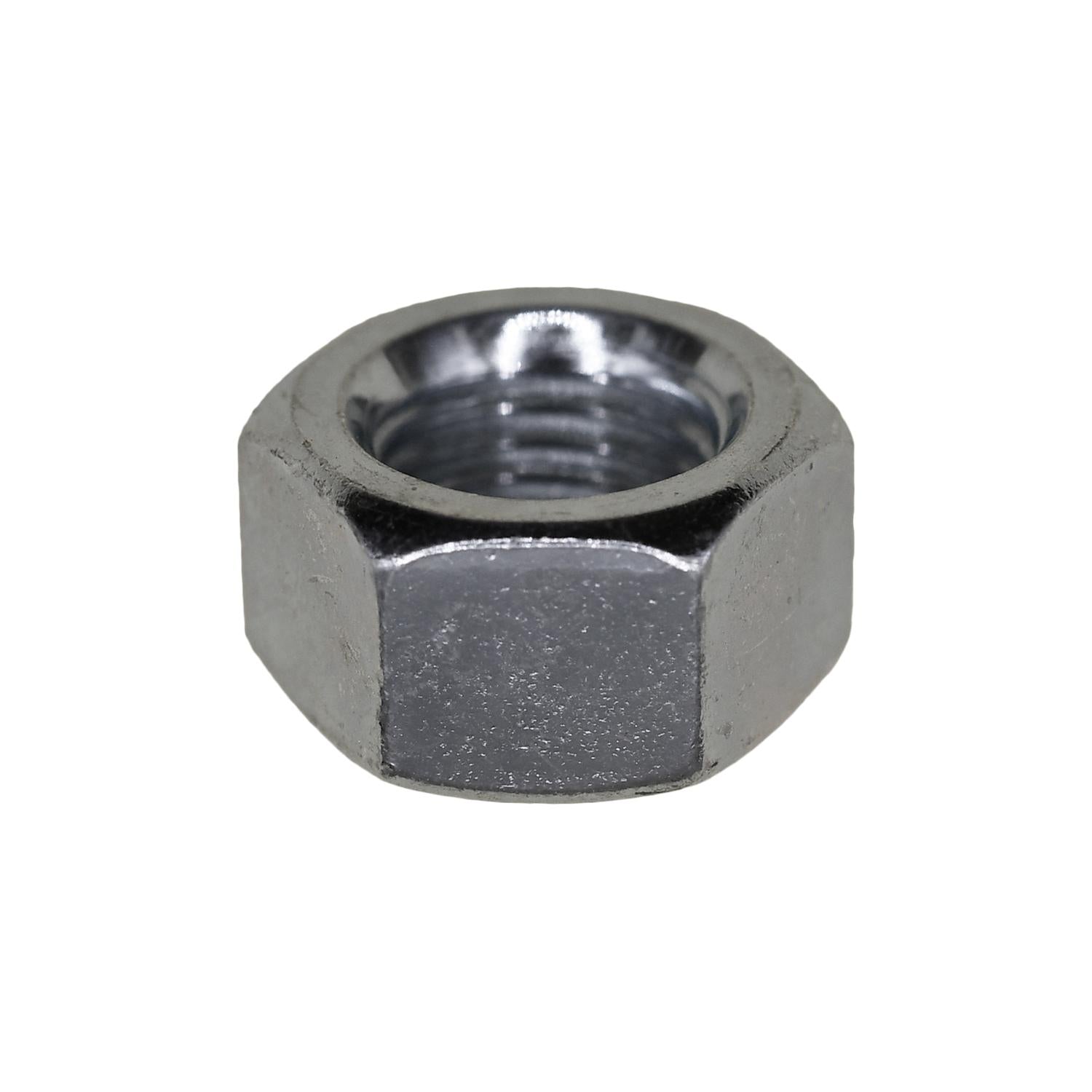 Auveco No. 3546 3/8"-24 Finish Hex Nut Zinc, Quantity - 100