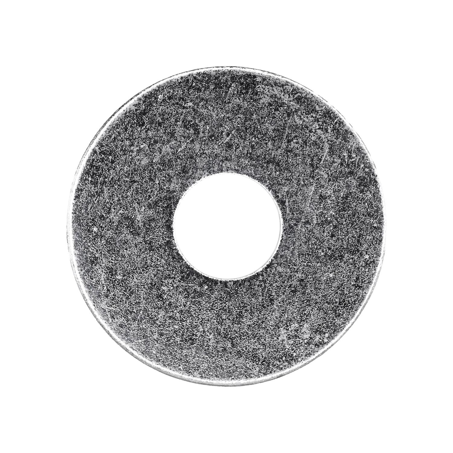 Auveco No. 3553 3/8" Bolt Size 1-1/4" Outside Diameter Fender Washer Zinc, Quantity - 100