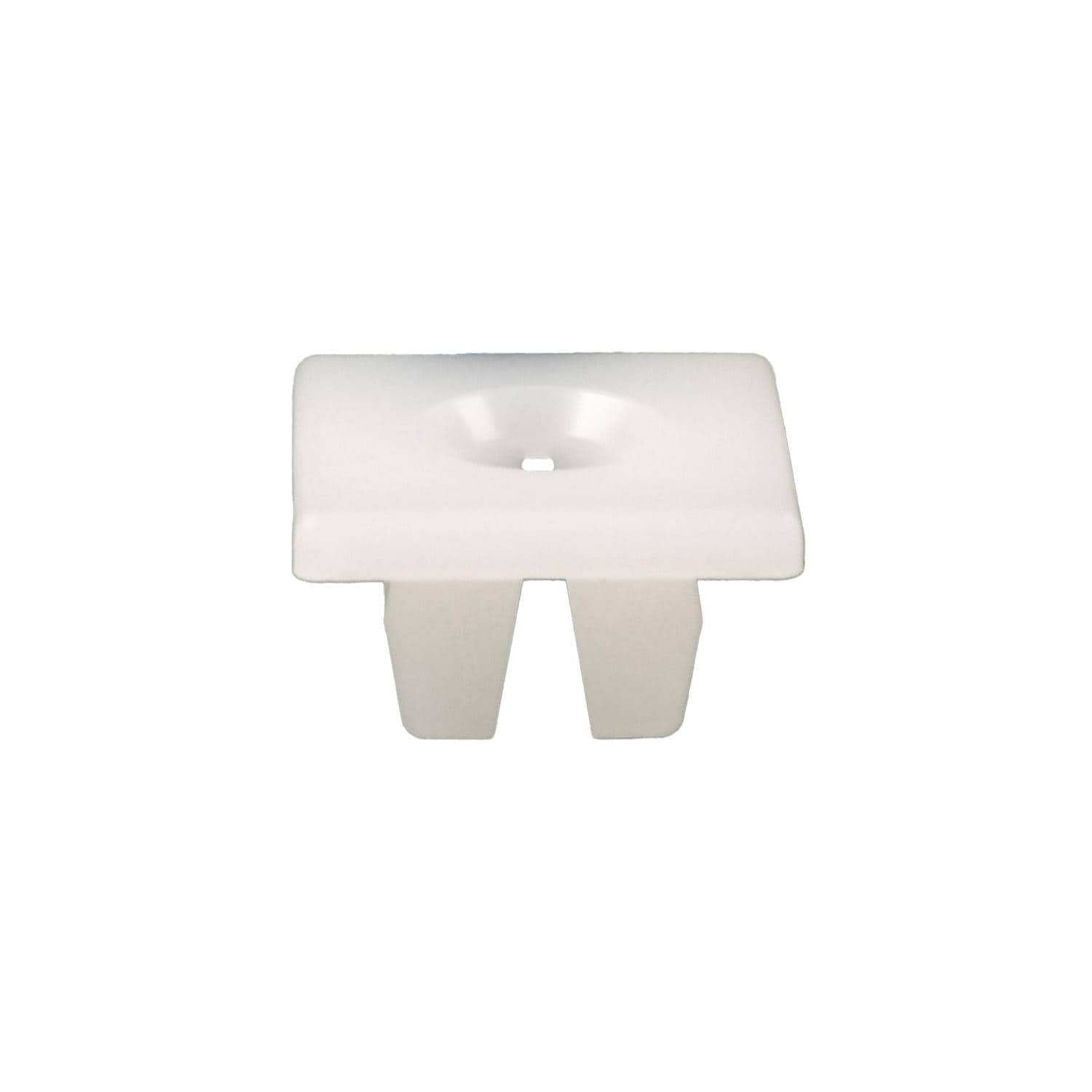 Auveco No. 3682 GM License Plate Nylon Nut 1/4"-20 Screw Size, Quantity - 50