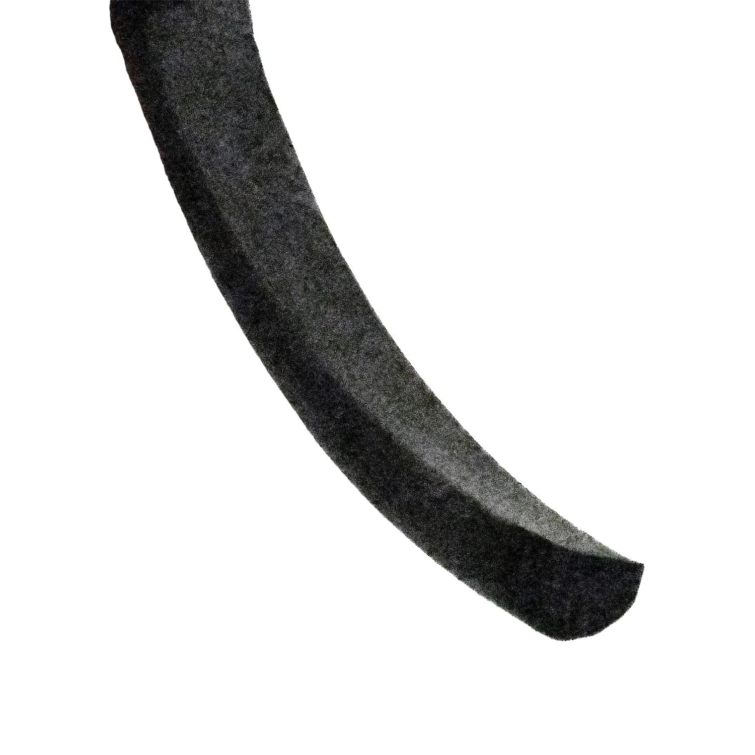 Auveco No. 4738 1/2" Half Round Sponge Rubber, Quantity - 50 FT.