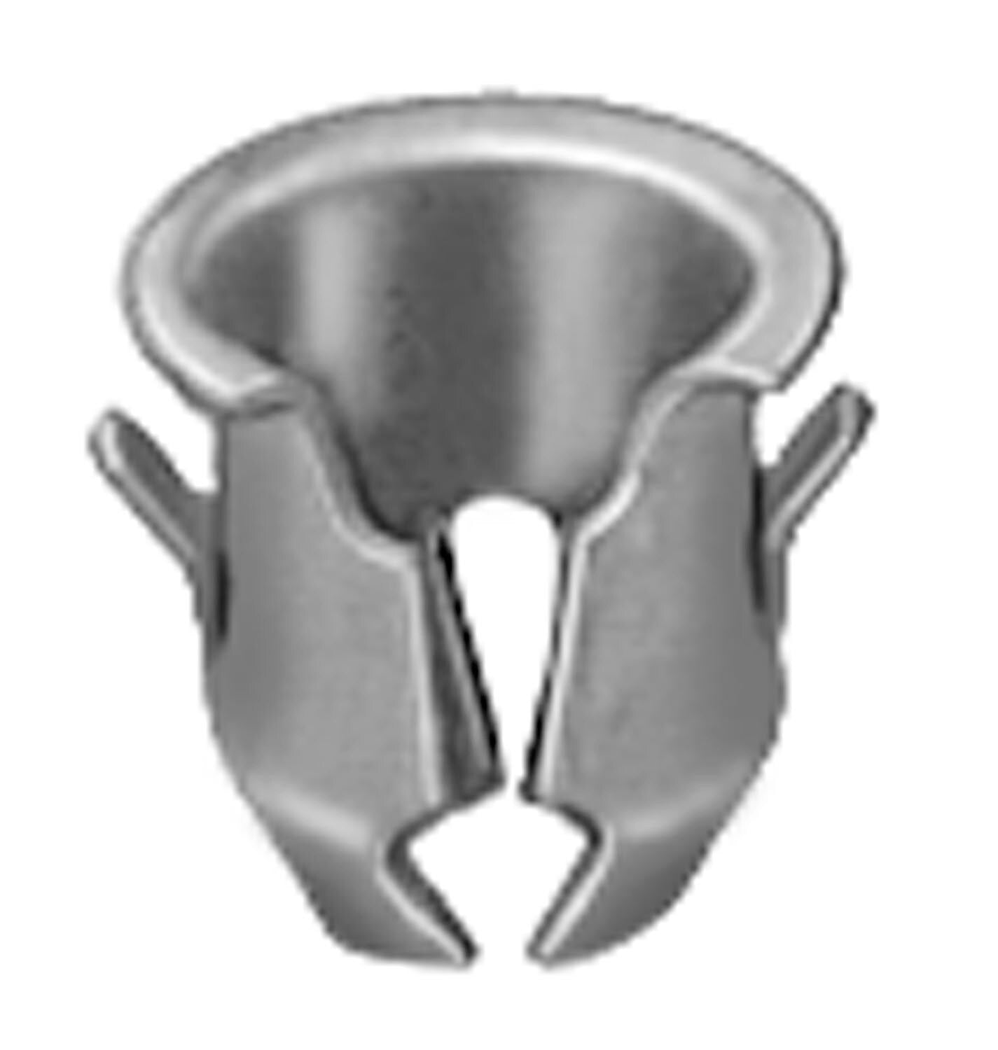 Auveco No. 5195 Tubular Nut For 1/8" Stud, Quantity - 100