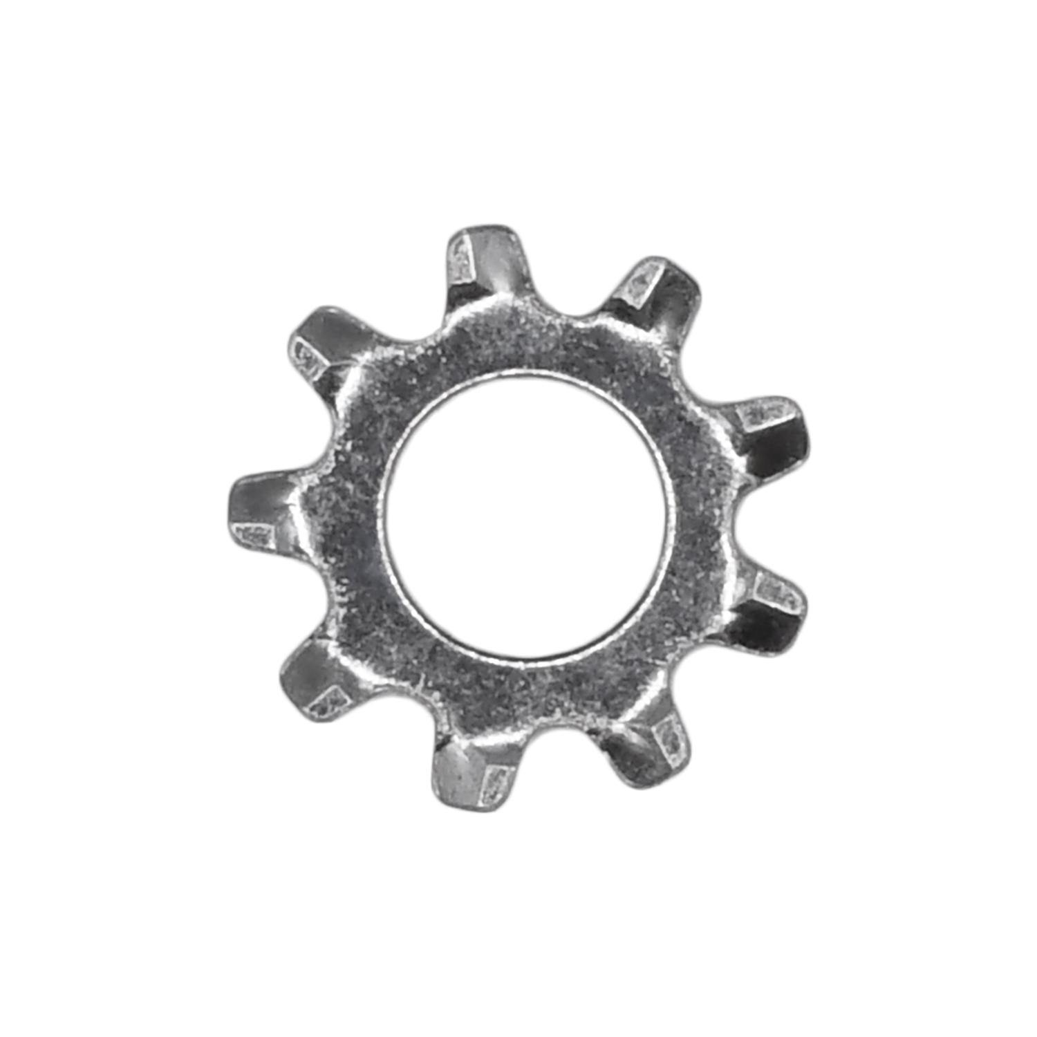 Auveco No. 5251 #8 5/32" External Lock Washers, Quantity - 100