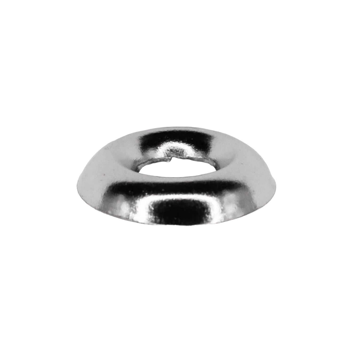 Auveco No. 616 Number 8 Countersunk Washer Nickel On Brass, Quantity - 100