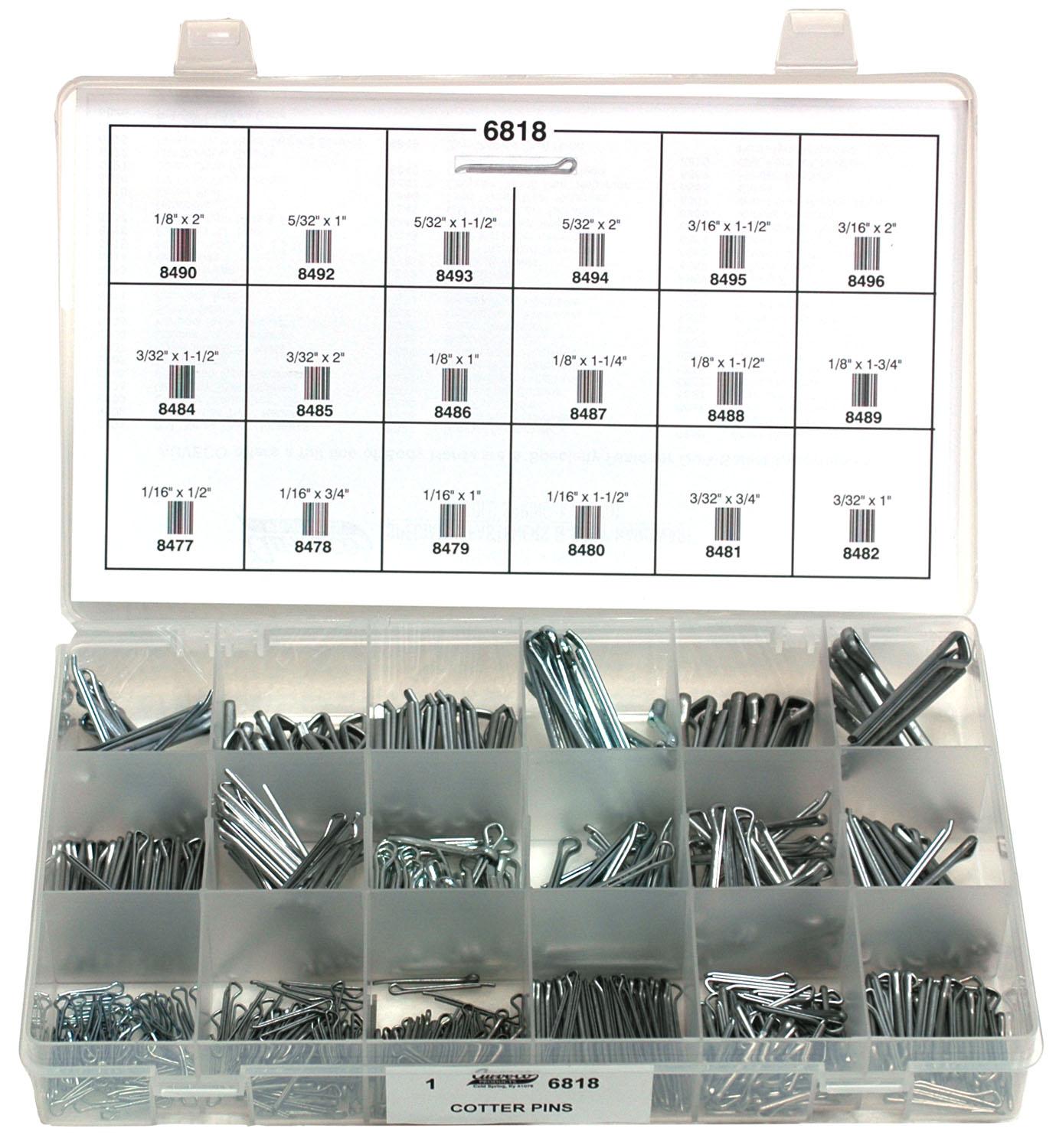 Auveco No. 6818 Cotter Pin Quik-Select Kit, Quantity - 1 KIT