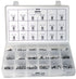 Auveco No. 6848 Phillips Oval Head Tapping Screw Chrome Quik-Select, Quantity - 1 KIT