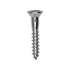 Auveco No. 9565 8 X 1" Phillips Flat Head Wood Screw Zinc, Quantity - 100