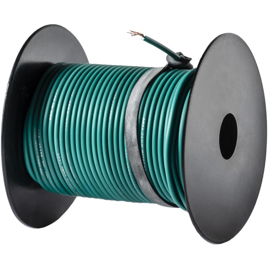 Auveco 22753 Primary SXL Wire 10 Gauge Green Qty 1 