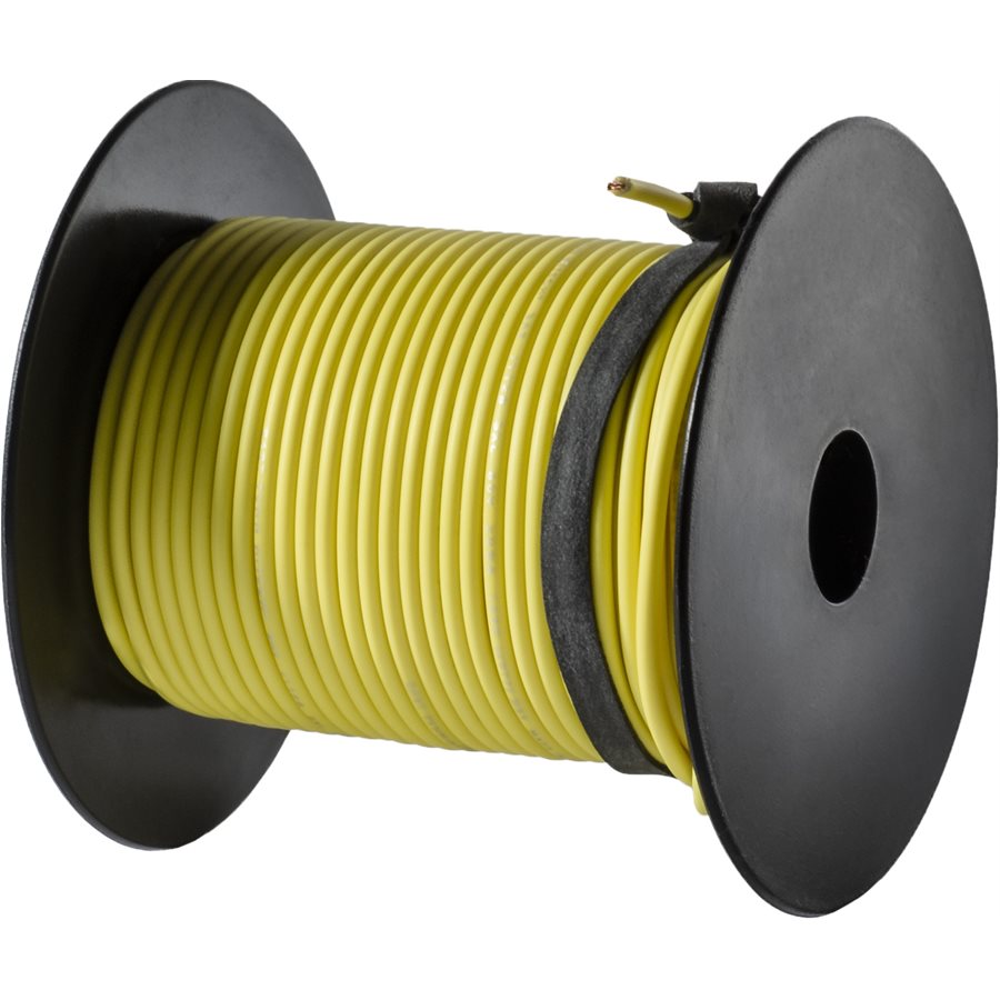 Auveco 22735 Primary SXL Wire 20 Gauge Yellow Qty 1 