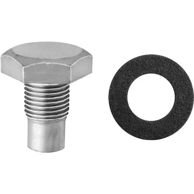 Auveco 24239 Oil Drain Plug With Seal 1/2-20 Zinc With 7/8 Hex Head Qty 2 