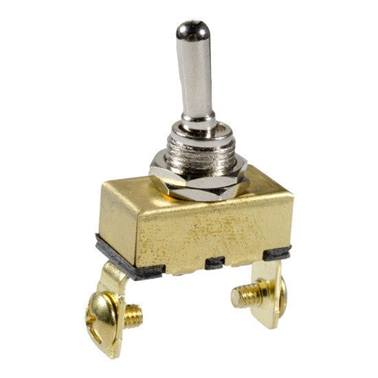 Auveco 13555 Marine Toggle Switch -Brass Qty 1 