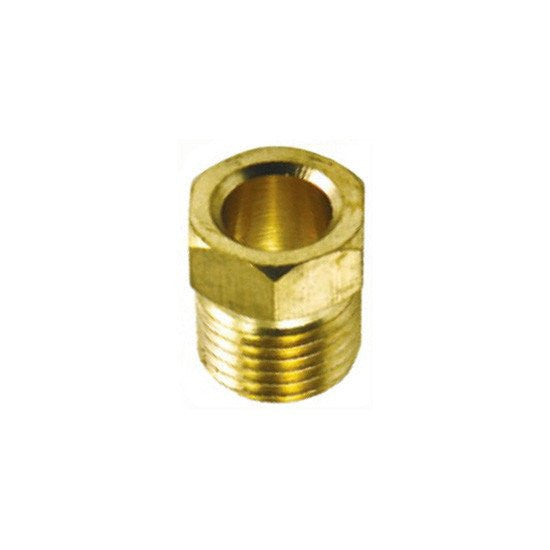 Auveco 33 Brass Inverted Nut 3/8 Tube Size Qty 10 