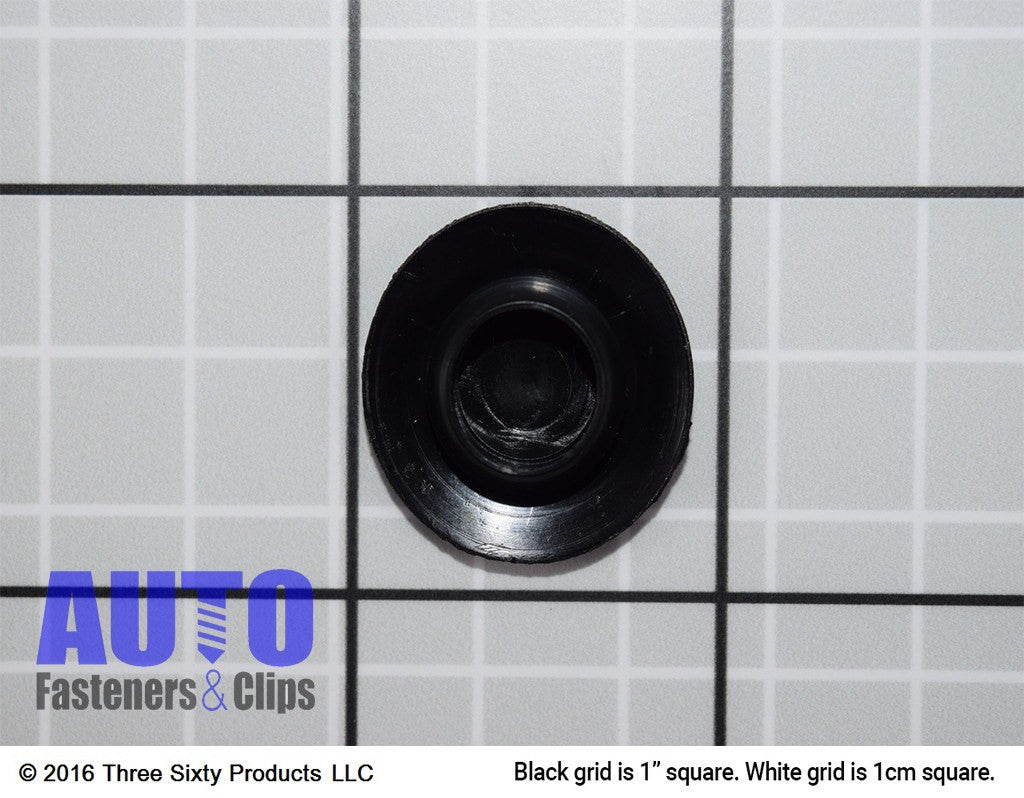 Auveco 11746 Flush Sheet Metal Plug Plastic 1/2 Hole Black Qty 100 