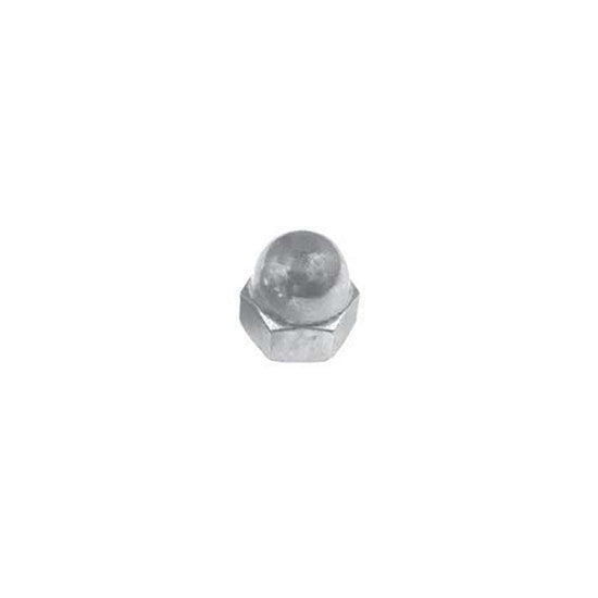 Auveco 11183 5/16 -18 X 9/16 Steel Acorn Cap Nut - Nickel Qty 50 
