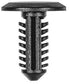 Auveco 21936 Retainer; Head Dia : 11 5mm, Stem Dia : 5 5mm, Stem Length: 12mm, Black Nylon Qty 25 