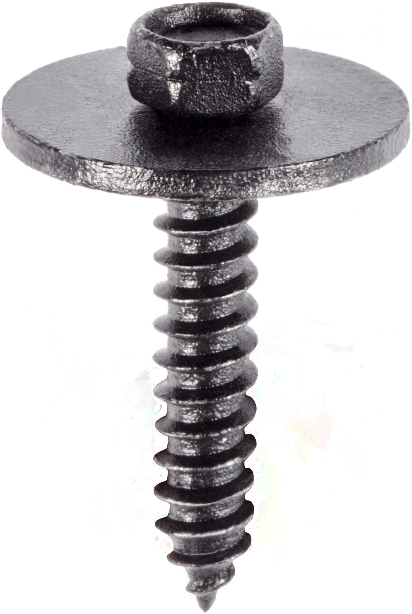 Auveco 22104 Ford Hex Head SEMS Tapping Screw, Black Zinc Qty 50 – 