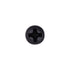 Auveco No. 10164 #8 X 3/4" W/#6 Head Phillips Oval Head Tapping Screw Black Oxide Ab, Quantity - 100