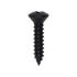 Auveco No. 10165 #8 X 3/4" Phillips Oval Head Tapping Screw Black Oxide, Quantity - 100