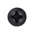 Auveco No. 10165 #8 X 3/4" Phillips Oval Head Tapping Screw Black Oxide, Quantity - 100