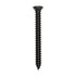 Auveco No. 10170 #8 X 1-1/2" Phillips Oval Head Tapping Screw W/ #6 Head Black Oxide, Quantity - 100