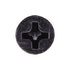 Auveco No. 10173 #8 X 1/2" Phillips Flat Head Tapping Screw W/ #6 Head Black Oxide, Quantity - 100