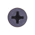 Auveco No. 10179 #8 X 1-1/4" Phillips Flat Head Tapping Screw Black Oxide, Quantity - 100