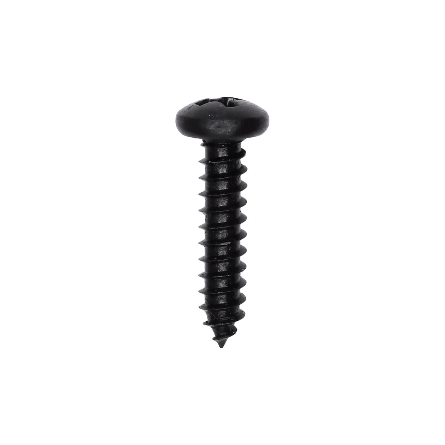 Auveco No. 10181 #8 X 3/4" Phillips Pan Head Tapping Screw Black Oxide, Quantity - 100