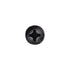 Auveco No. 10183 #8 X 1-1/4" Phillips Pan Head Tapping Screw Black Oxide, Quantity - 100