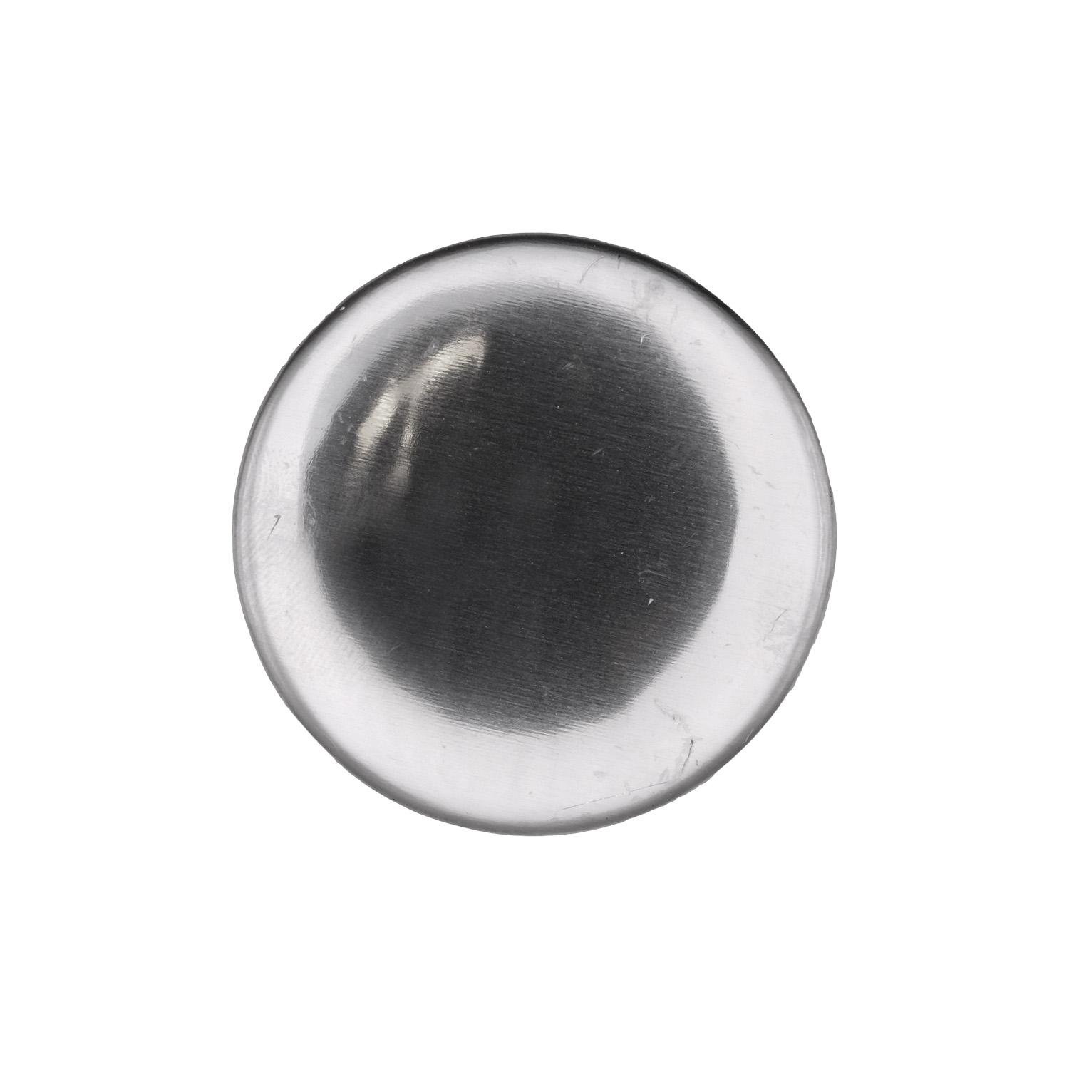 Auveco No. 10232 Metal Plug Button 1-1/2" Hole Nickel Pltd, Quantity - 10