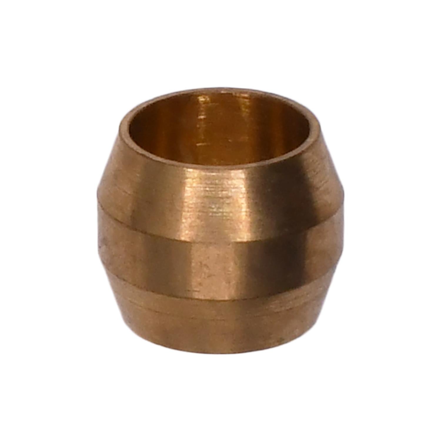 Auveco No. 102 Brass Fitting Sleeve 3/16", Quantity - 25