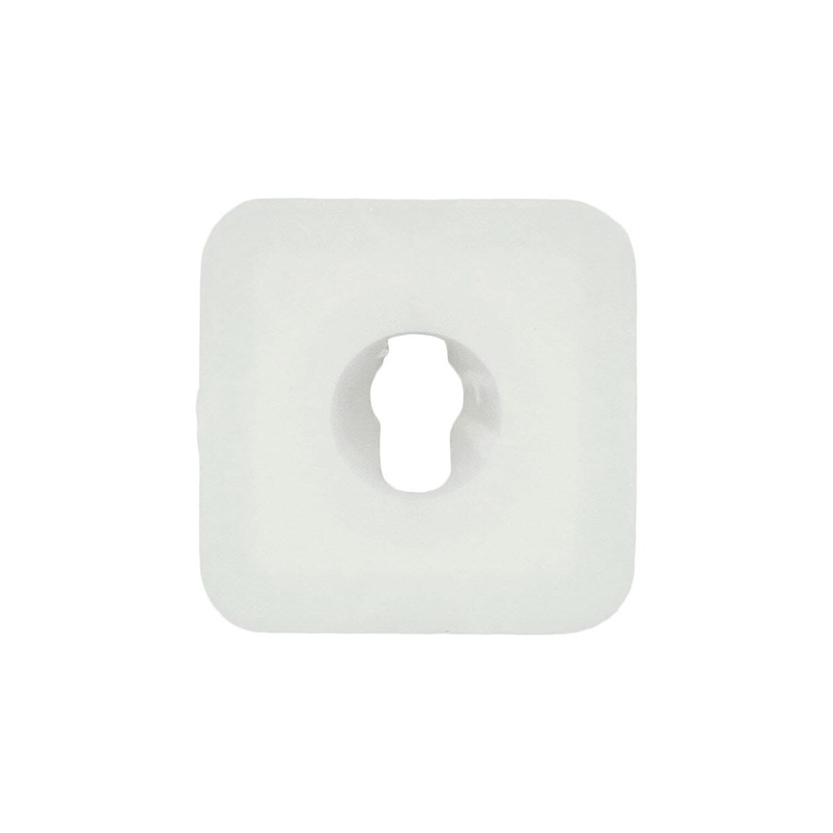 Auveco # 10305 Square Head Nylon Push-In Nut #8 Thread. Qty 50.